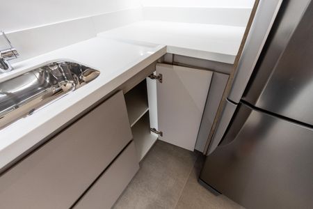 Apartamento para alugar com 55m², 2 quartos e 1 vaga Apartamento para alugar com 55m², 2 quartos e 1 vagaCozinha e Área de Serviço