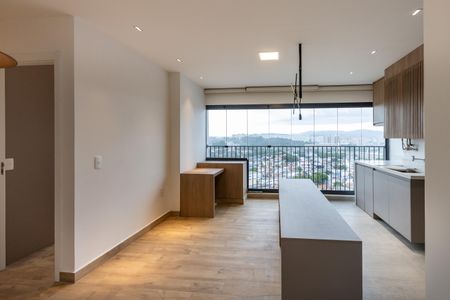 Sala de apartamento para alugar com 2 quartos, 55m² em Vila Anastácio, São Paulo