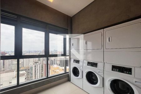 Studio para alugar com 28m², 1 quarto e sem vagaLavanderia