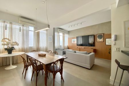 Sala  de apartamento para alugar com 3 quartos, 140m² em Ipanema, Rio de Janeiro