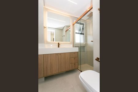 Apartamento à venda com 123m², 2 quartos e 2 vagasBanheiro da Suíte 1