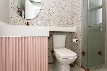 Apartamento à venda com 123m², 2 quartos e 2 vagasBanheiro da Suíte 2