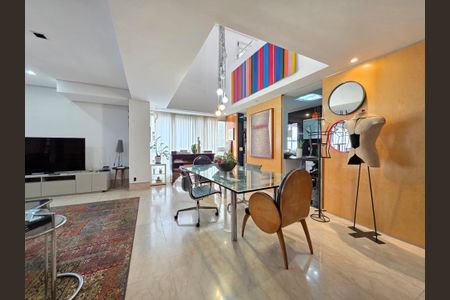Sala  de apartamento à venda com 2 quartos, 174m² em Lourdes, Belo Horizonte