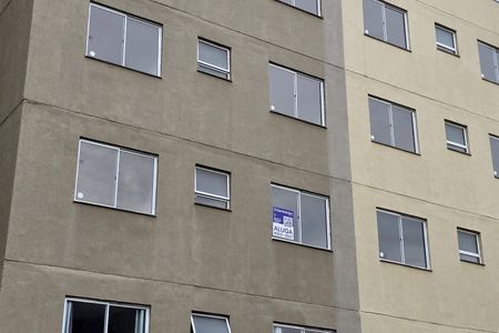 Apartamento para alugar com 30m², 2 quartos e sem vaga Apartamento para alugar com 30m², 2 quartos e sem vagaFachada do bloco + placa