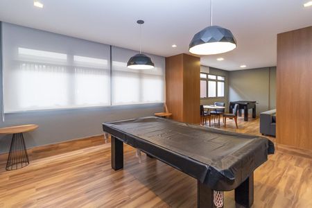 Apartamento à venda com 48m², 2 quartos e sem vaga Apartamento à venda com 48m², 2 quartos e sem vagaSalão de jogos