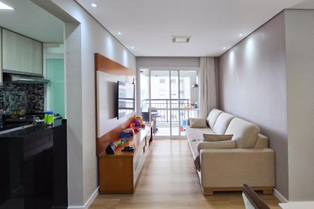 Sala de apartamento à venda com 2 quartos, 55m² em Jardim Independencia, São Bernardo do Campo