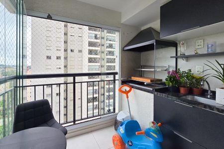 Sacada  de apartamento à venda com 2 quartos, 55m² em Jardim Independencia, São Bernardo do Campo