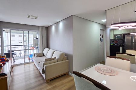 Sala de apartamento à venda com 2 quartos, 55m² em Jardim Independencia, São Bernardo do Campo