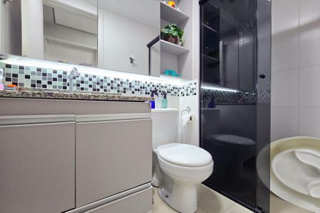 Apartamento à venda com 55m², 2 quartos e 1 vagaBanheiro Social