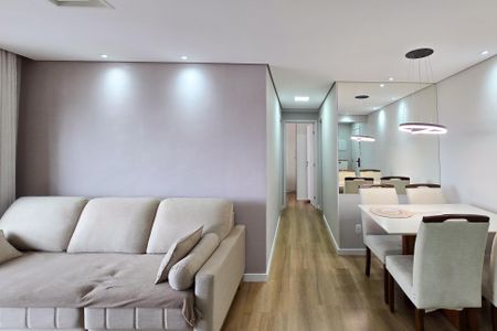 Sala de apartamento à venda com 2 quartos, 55m² em Jardim Independencia, São Bernardo do Campo