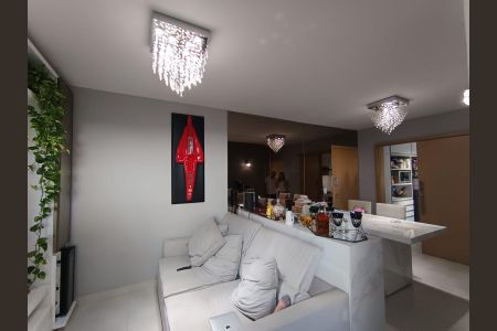 Sala de apartamento à venda com 3 quartos, 64m² em São Lucas, Belo Horizonte