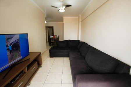 Sala de apartamento para alugar com 2 quartos, 91m² em Vila Tupi, Praia Grande