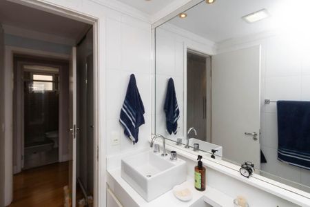 Banheiro da Suíte de apartamento à venda com 2 quartos, 78m² em Vila Maria, São Paulo