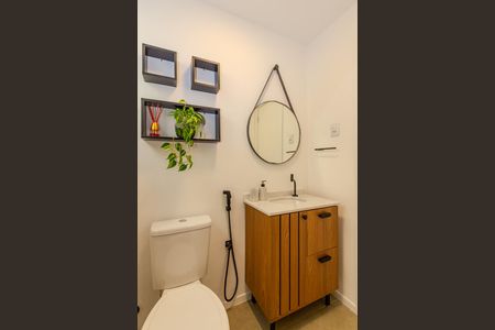 Banheiro de apartamento para alugar com 1 quarto, 30m² em Praia de Belas, Porto Alegre