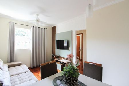Sala de apartamento à venda com 2 quartos, 57m² em Rio Branco, Belo Horizonte