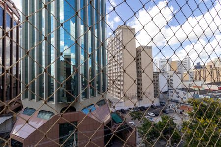 Vista da sacada de apartamento à venda com 2 quartos, 74m² em Nova Campinas, Campinas