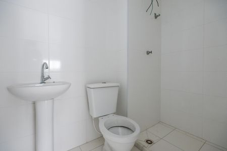 Banheiro da Suíte de apartamento à venda com 1 quarto, 24m² em Paraíso do Morumbi, São Paulo