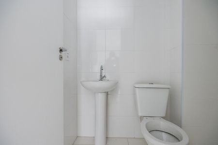 Apartamento para alugar com 24m², 1 quarto e sem vaga Apartamento para alugar com 24m², 1 quarto e sem vagaBanheiro da Suíte