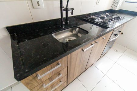 Apartamento para alugar com 47m², 2 quartos e 1 vaga Apartamento para alugar com 47m², 2 quartos e 1 vagaCozinha e Área de Serviço