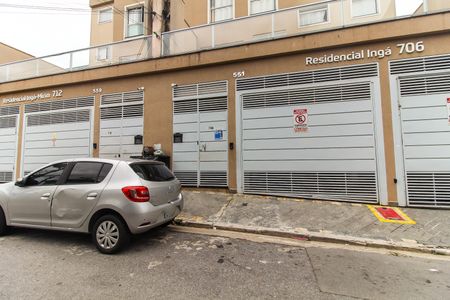 Apartamento para alugar com 47m², 2 quartos e 1 vaga Apartamento para alugar com 47m², 2 quartos e 1 vagaFachada + Placa