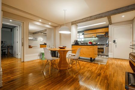 Sala/Cozinha de apartamento para alugar com 2 quartos, 88m² em Pinheiros, São Paulo