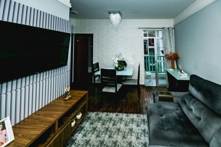 Sala de apartamento à venda com 3 quartos, 65m² em Rio Branco, Belo Horizonte