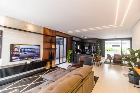 Sala  de casa de condomínio à venda com 4 quartos, 280m² em Residencial Burle Marx, Santana de Parnaíba