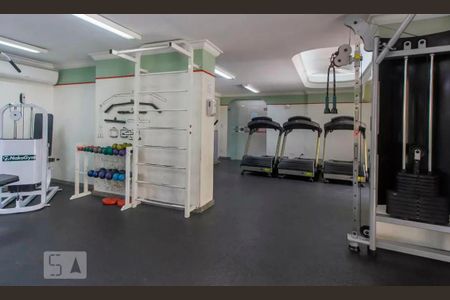 Apartamento para alugar com 55m², 1 quarto e 1 vaga Apartamento para alugar com 55m², 1 quarto e 1 vagaÁrea comum - Academia