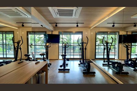 Studio para alugar com 25m², 1 quarto e sem vagaAcademia