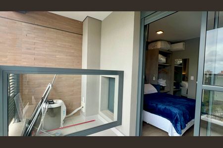 Studio para alugar com 25m², 1 quarto e sem vagaVaranda