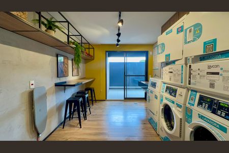 Studio para alugar com 25m², 1 quarto e sem vagaLavanderia
