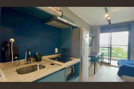 Studio para alugar com 25m², 1 quarto e sem vagaCozinha