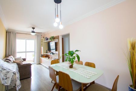 Sala de apartamento à venda com 2 quartos, 72m² em Vila Príncipe de Gales, Santo André