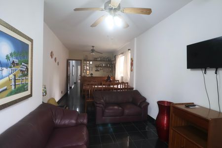 Sala de apartamento para alugar com 4 quartos, 120m² em Balneario Cidade Atlantica, Guarujá