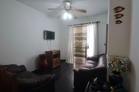 Sala de apartamento para alugar com 4 quartos, 120m² em Balneario Cidade Atlantica, Guarujá
