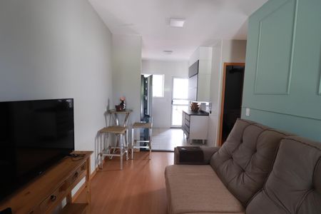 Sala de casa de condomínio para alugar com 2 quartos, 44m² em Jardim Progresso, Ribeirão Preto