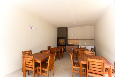 Apartamento para alugar com 24335m², 1 quarto e sem vagaÁrea comum - Churrasqueira