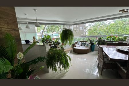 Varanda de apartamento à venda com 3 quartos, 191m² em Recreio dos Bandeirantes, Rio de Janeiro