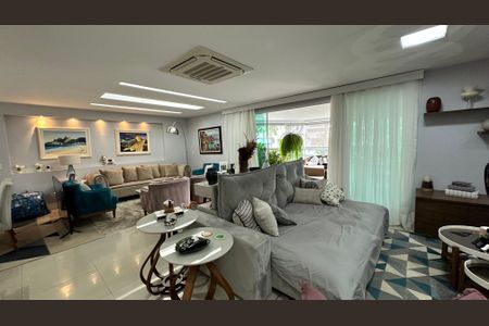Sala de apartamento à venda com 3 quartos, 191m² em Recreio dos Bandeirantes, Rio de Janeiro
