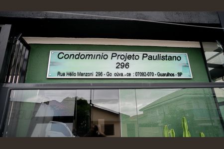 Apartamento para alugar com 73m², 2 quartos e 1 vagaFachada e portaria