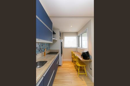 Studio para alugar com 33m², 1 quarto e sem vaga Studio para alugar com 33m², 1 quarto e sem vagaCozinha