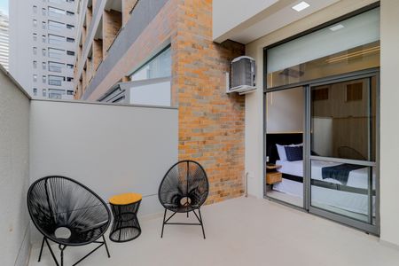 Apartamento à venda com 46m², 2 quartos e sem vagaVaranda