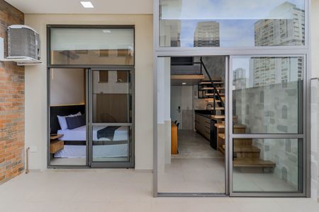 Apartamento à venda com 46m², 2 quartos e sem vagaVaranda