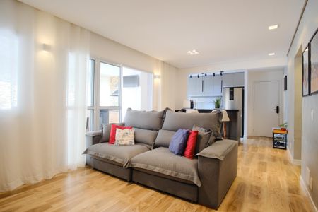 Sala de apartamento à venda com 2 quartos, 97m² em Chácara Santo Antônio (zona Leste), São Paulo