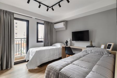 Quarto de apartamento à venda com 1 quarto, 25m² em Perdizes, São Paulo