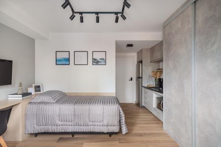 Quarto de apartamento à venda com 1 quarto, 25m² em Perdizes, São Paulo