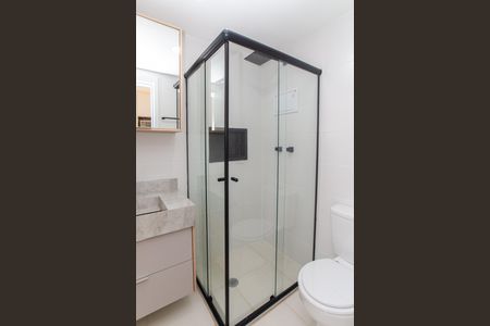 Banheiro de apartamento para alugar com 1 quarto, 27m² em Tucuruvi, São Paulo