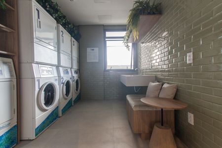 Apartamento para alugar com 27m², 1 quarto e sem vagaLavanderia