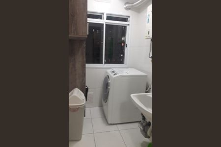 Área de serviço de apartamento para alugar com 2 quartos, 64m² em Marapé, Santos