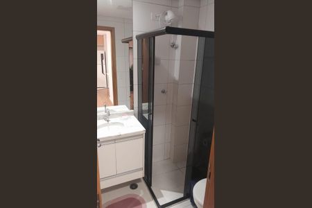 Banheiro de apartamento para alugar com 1 quarto, 55m² em Osvaldo Cruz, São Caetano do Sul